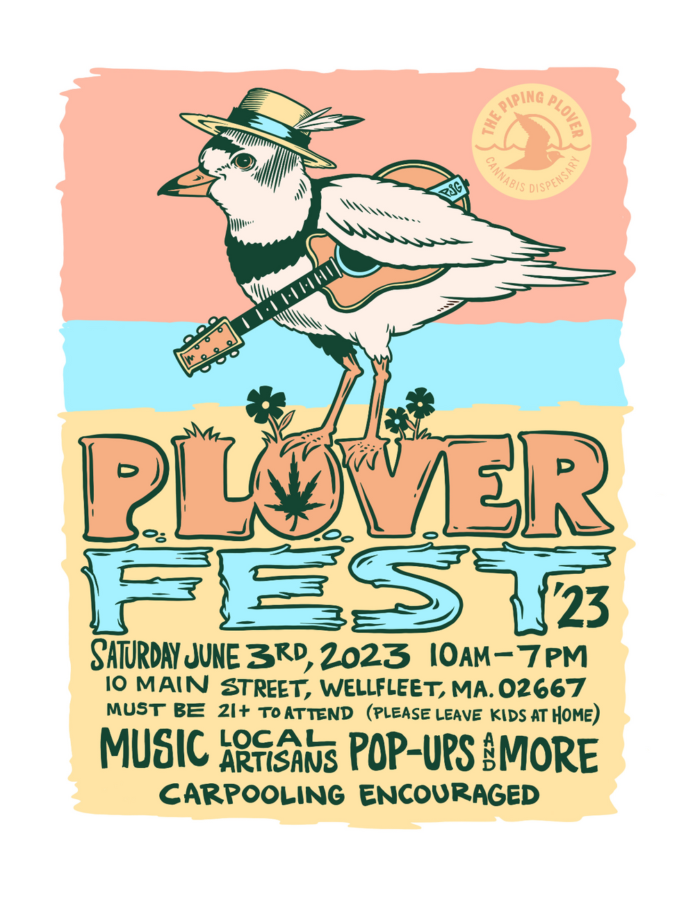 2023 Plover Fest Poster