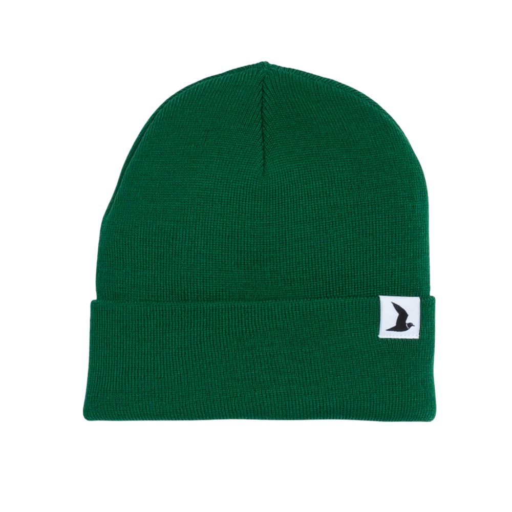 Wool Blend Beanie - Green