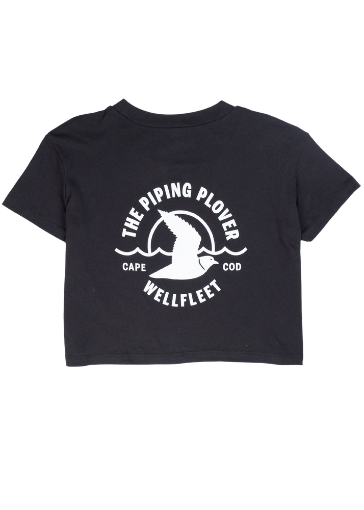 
                  
                    Crop Top T-Shirt - Black
                  
                
