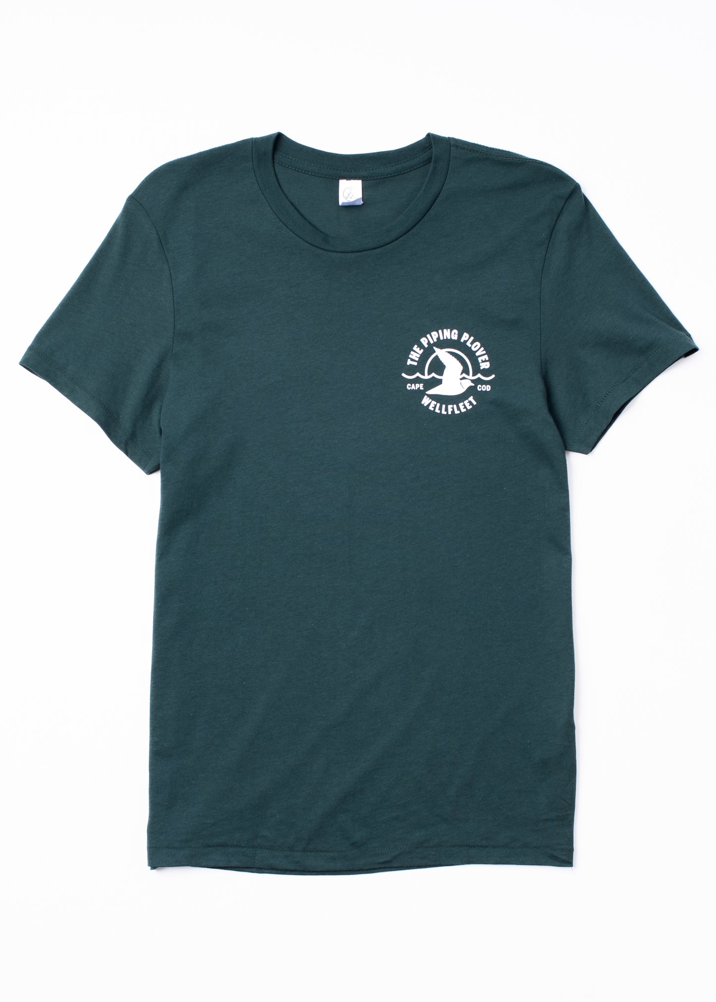 
                  
                    Piping Plover T-Shirt - Dark Green
                  
                
