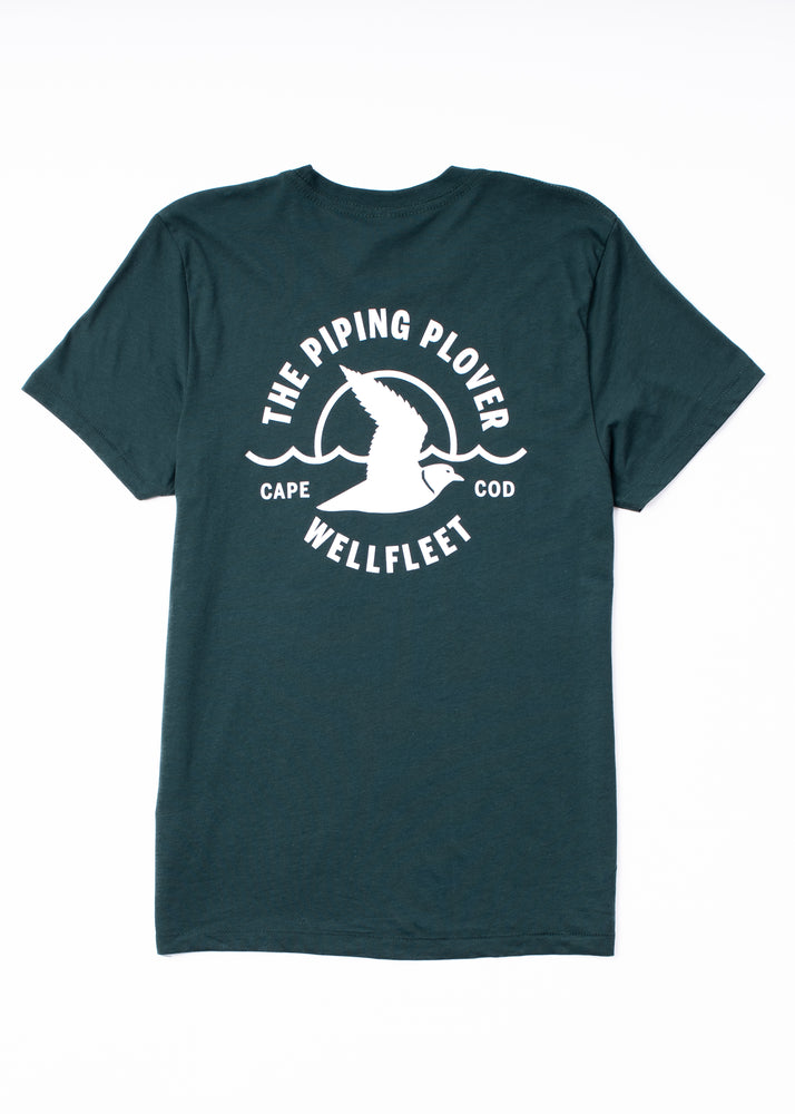 
                  
                    Piping Plover T-Shirt - Dark Green
                  
                