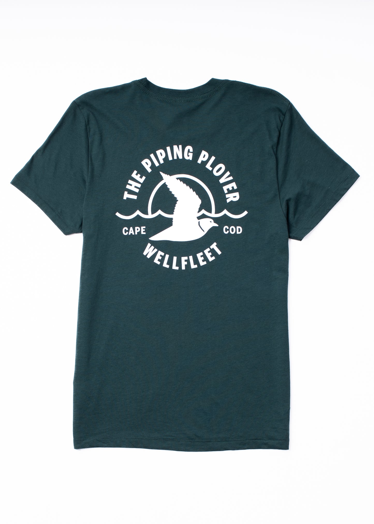 
                  
                    Piping Plover T-Shirt - Dark Green
                  
                