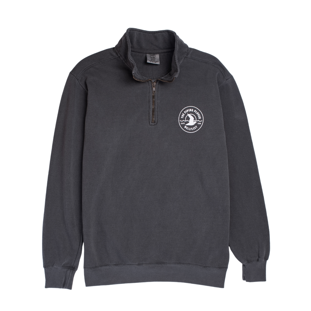 
                  
                    Quarter Zip Sweatshirt - Grey
                  
                