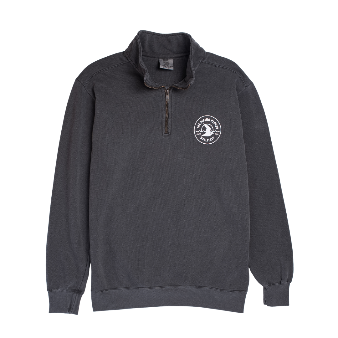 
                  
                    Quarter Zip Sweatshirt - Grey
                  
                